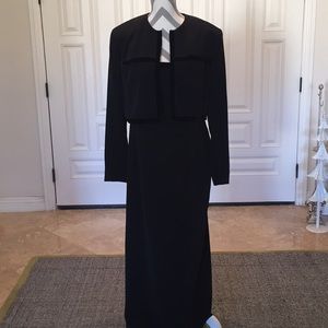 2 piece evening gown